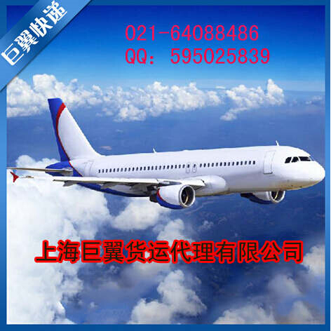 天空飄來八個字，“上海巨翼國際快遞”空運物流出口服務！